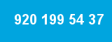 920 199 54 37 920 199 54 37